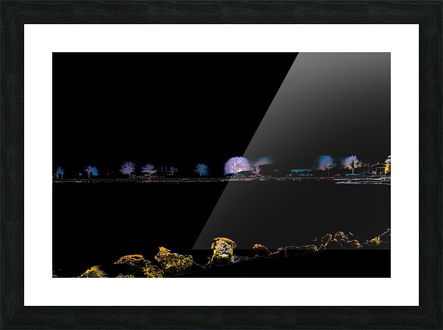 Yonder Light Picture Frame print