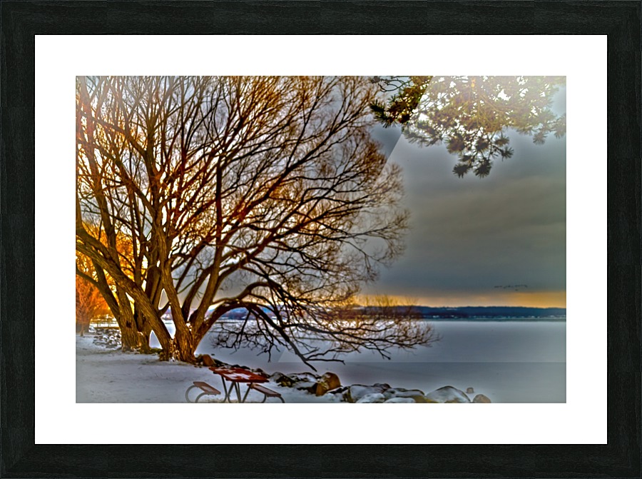 Frozen Light Picture Frame print