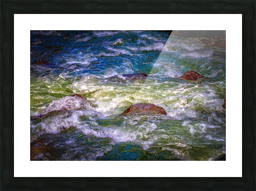 Cascade Rapids Picture Frame print