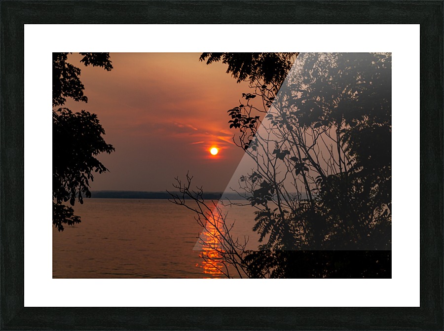 Heating Up Picture Frame print