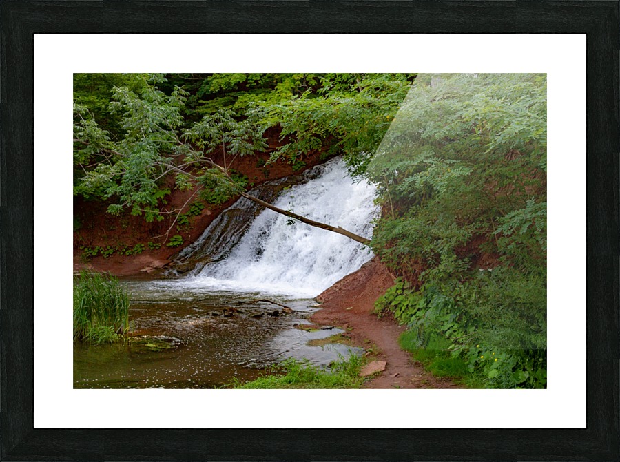 Holley falls Picture Frame print