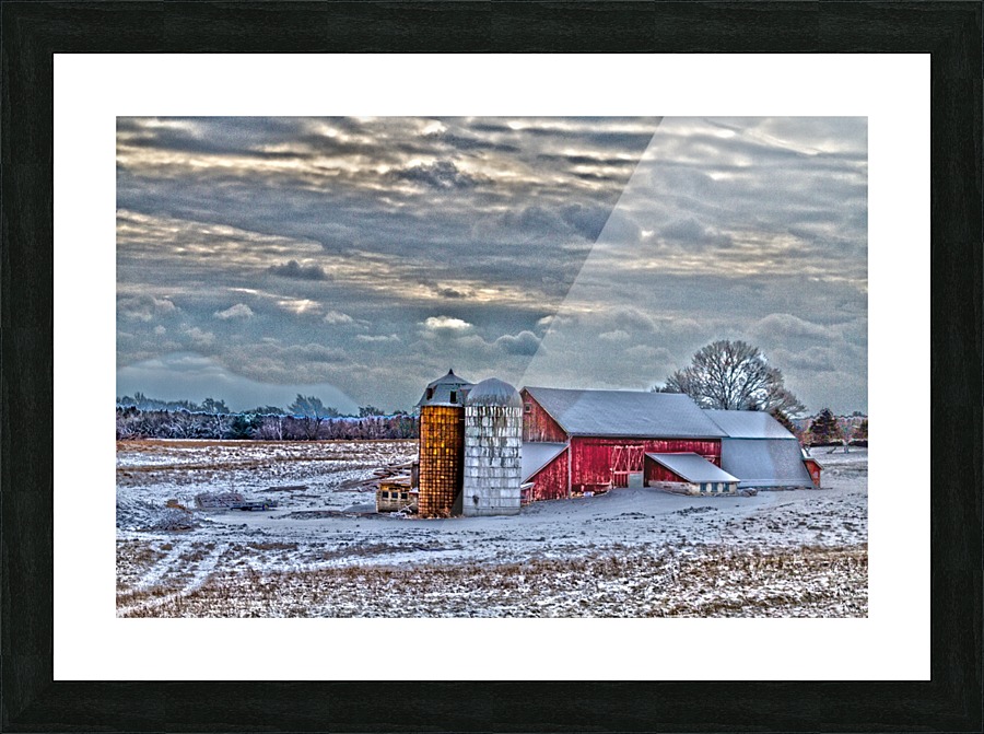 Down on the Farm Picture Frame print