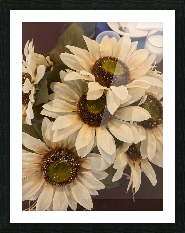 fall flowers Picture Frame print