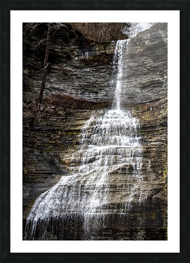 Aunt Sarah Falls Picture Frame print