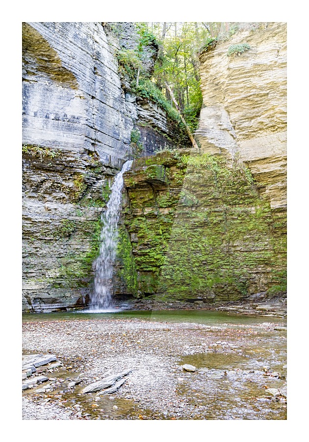 Eagle Cliff Falls 9 Picture Frame print