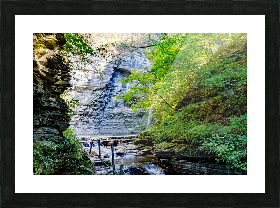 Eagle Cliff Falls 21 Picture Frame print