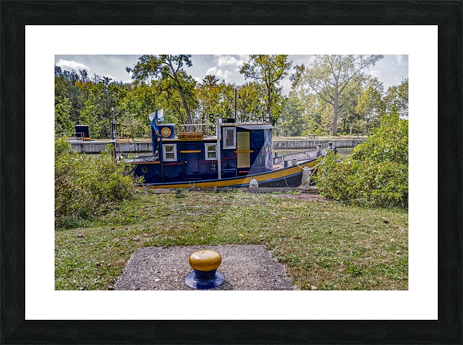 Tug Pittsford Picture Frame print