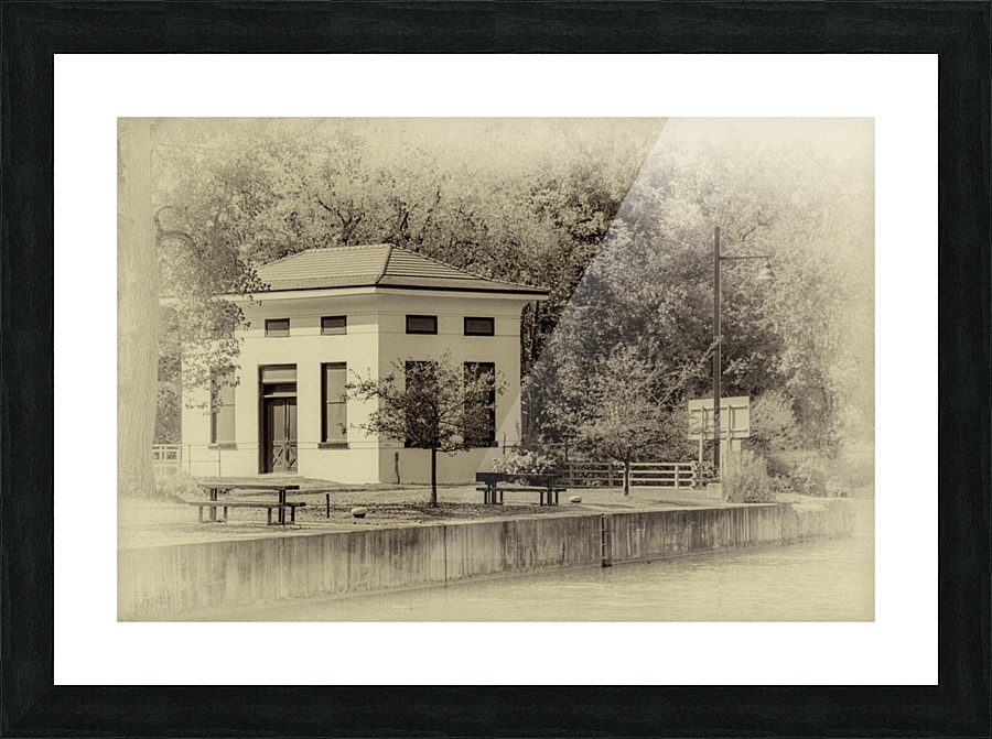 Lock 33 4 Picture Frame print