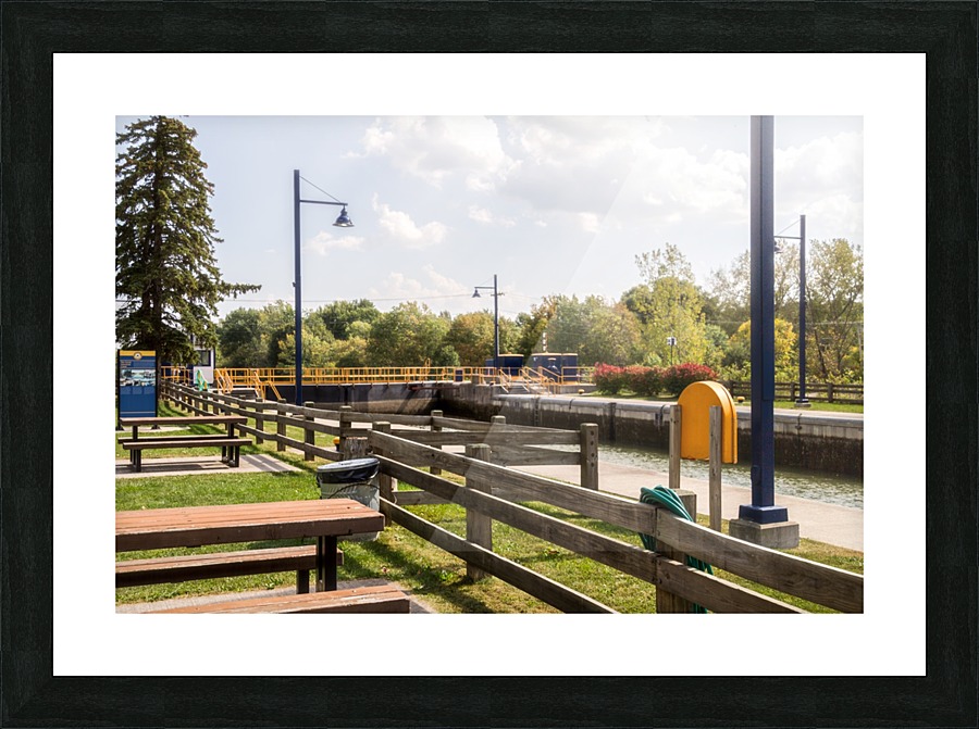 Lock 33 Picture Frame print