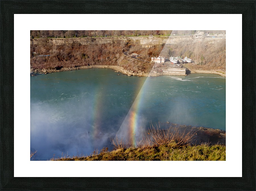 Niagara Falls Rainbow Picture Frame print