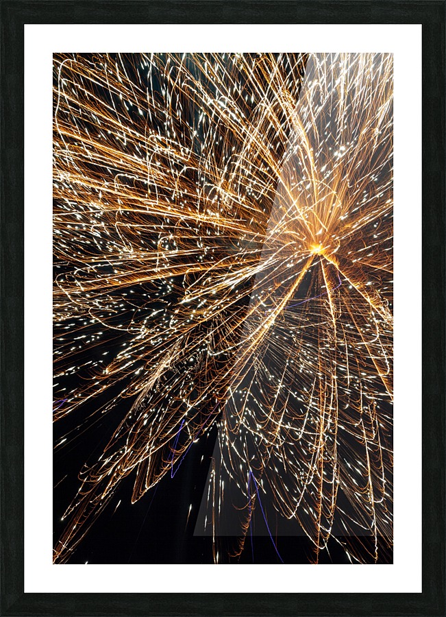 Fireworks Picture Frame print