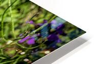Purple wildflowers  HD Metal print