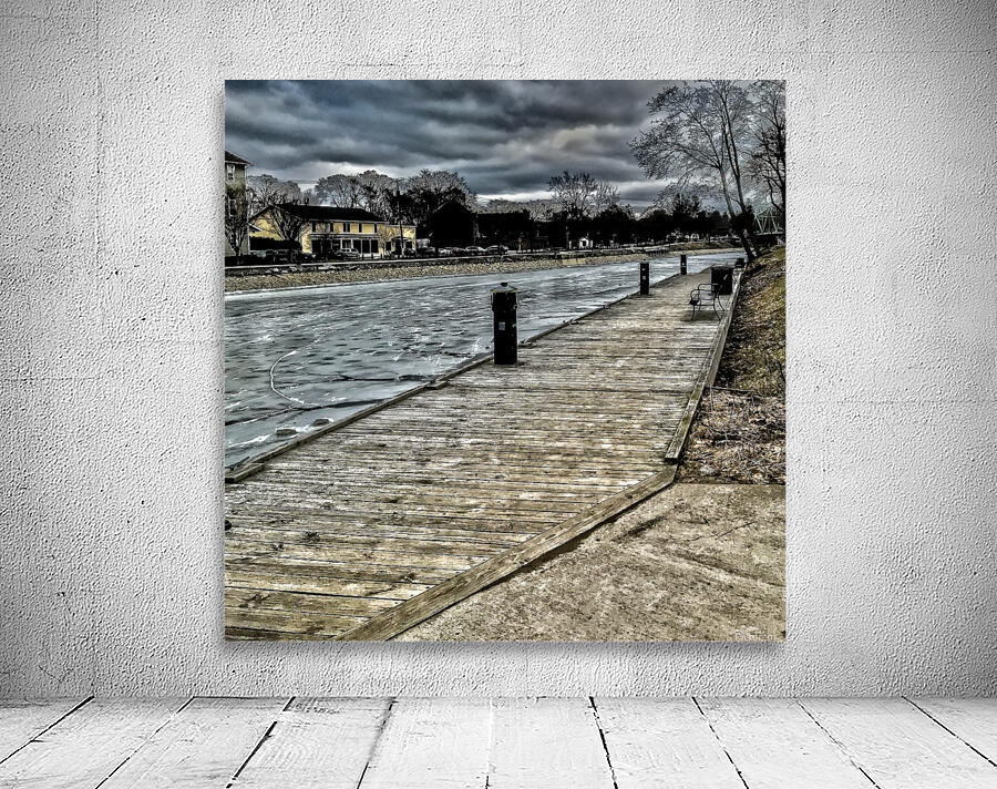 Iced Canal Wall Preview