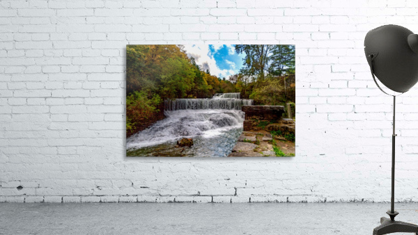 Cascade Mills Waterfall  Wall Preview