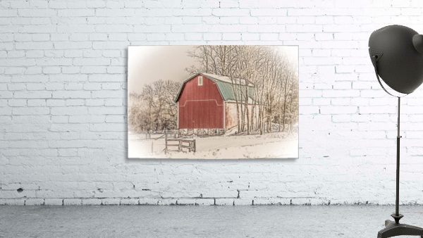 Winter Barn Wall Preview