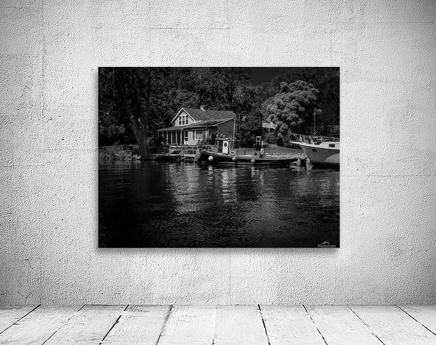 On the River BW Wall Preview
