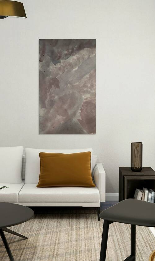 Abstract Wash Watercolor Painting- After the Storm by Abstract Essentials