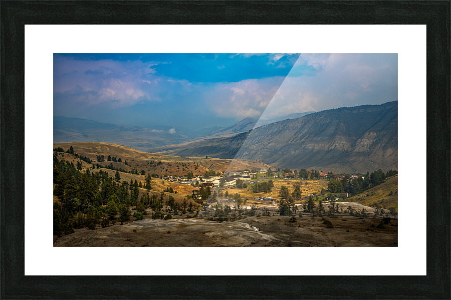 Fort Yellowstone. Picture Frame print