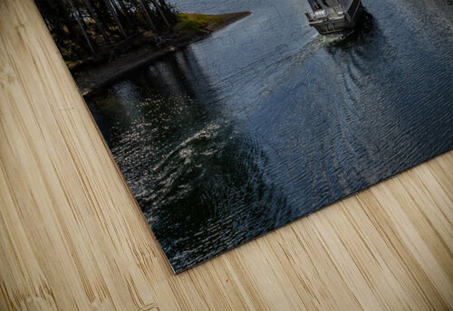 Bridge Bay Marina in Yellowstone. AlexDahovPhoto puzzle
