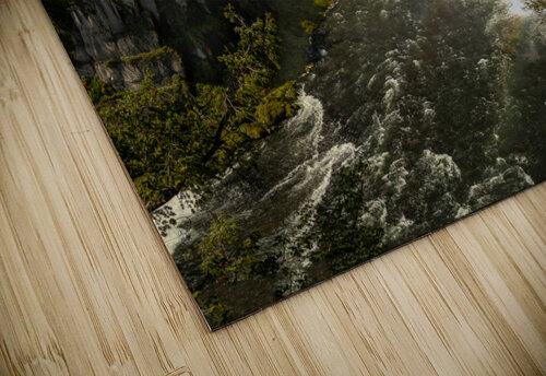 Upper Mesa Falls. Idaho. AlexDahovPhoto puzzle