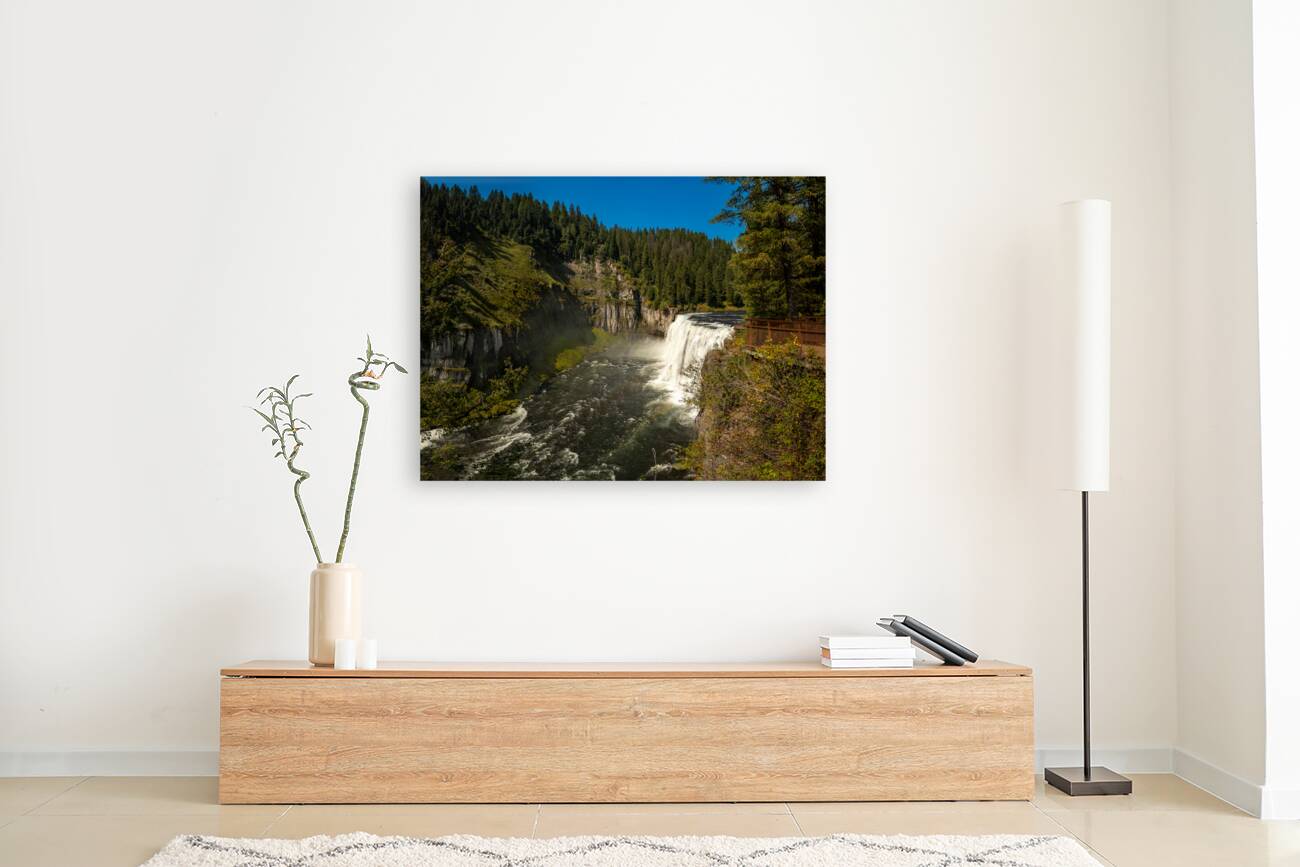 Upper Mesa Falls. Idaho. Reproduction