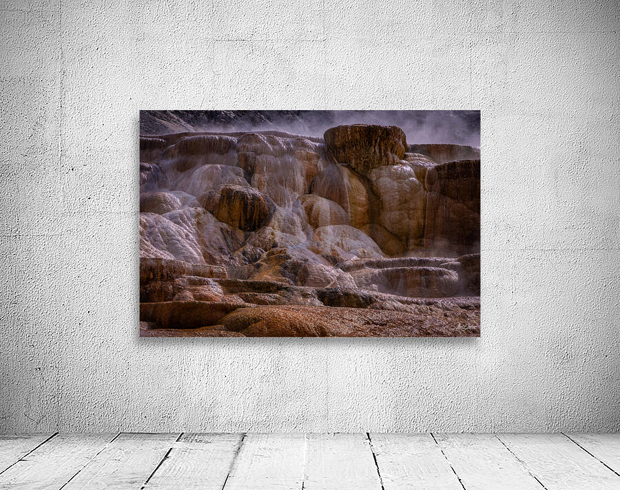 Mammoth Hot Springs Wall Preview