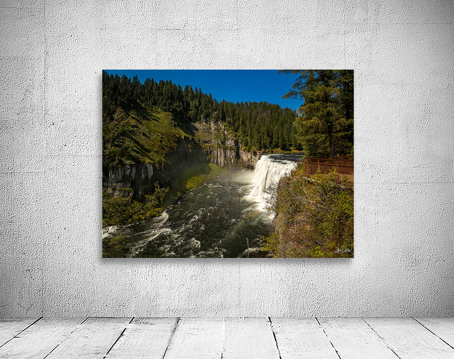 Upper Mesa Falls. Idaho. Wall Preview