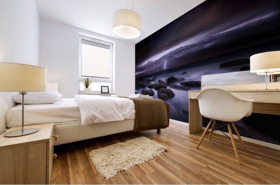Electric dreams Mural print