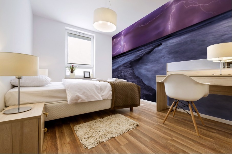Light symphony Mural print