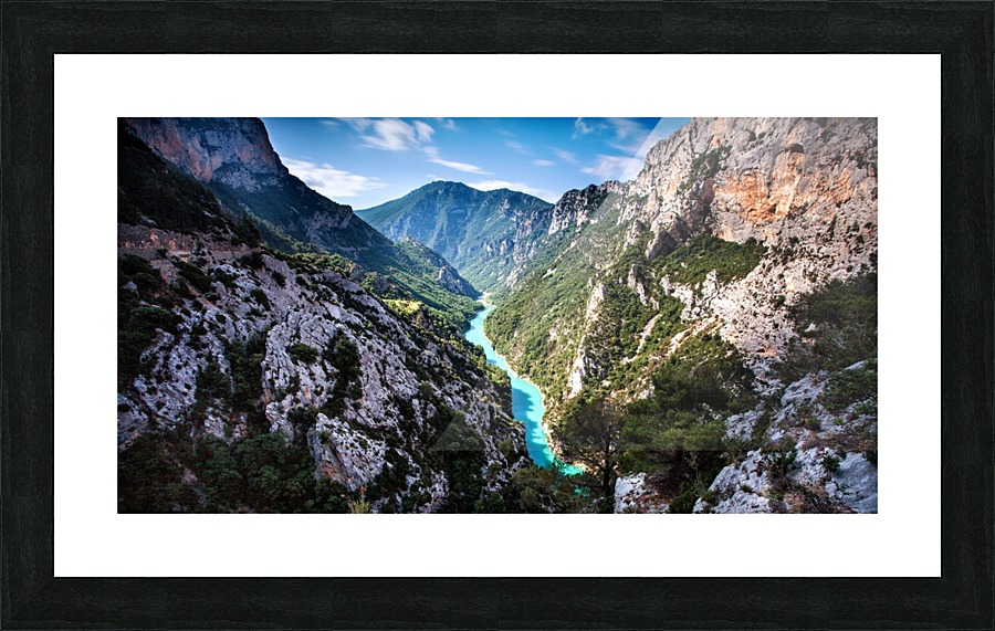 Gorges Du Verdon Picture Frame print