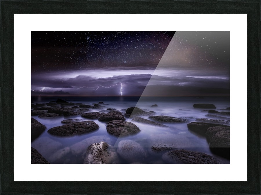 Electric dreams Picture Frame print