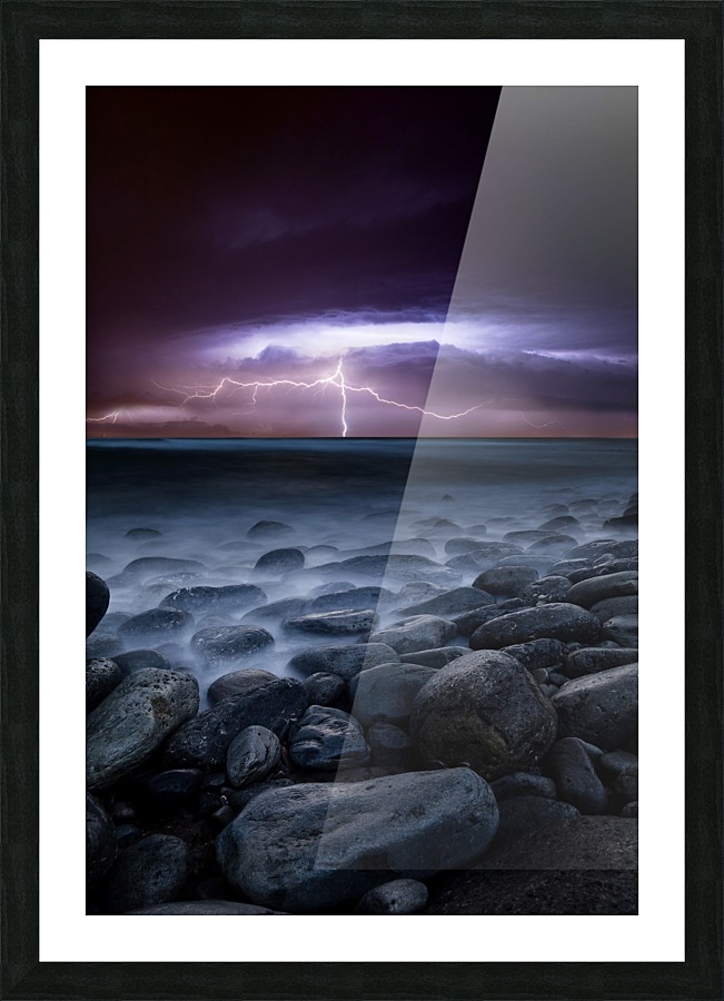 Raw power Picture Frame print