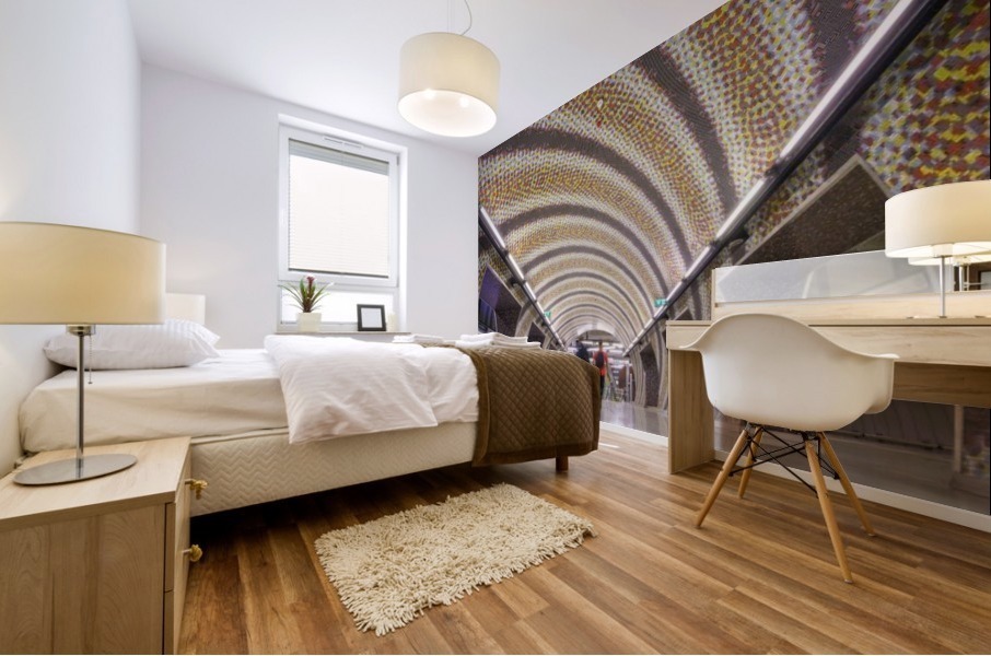 Going Underground Mural print