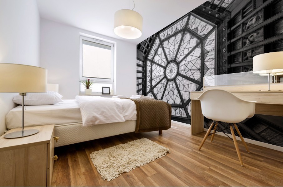 The Crown Mural print