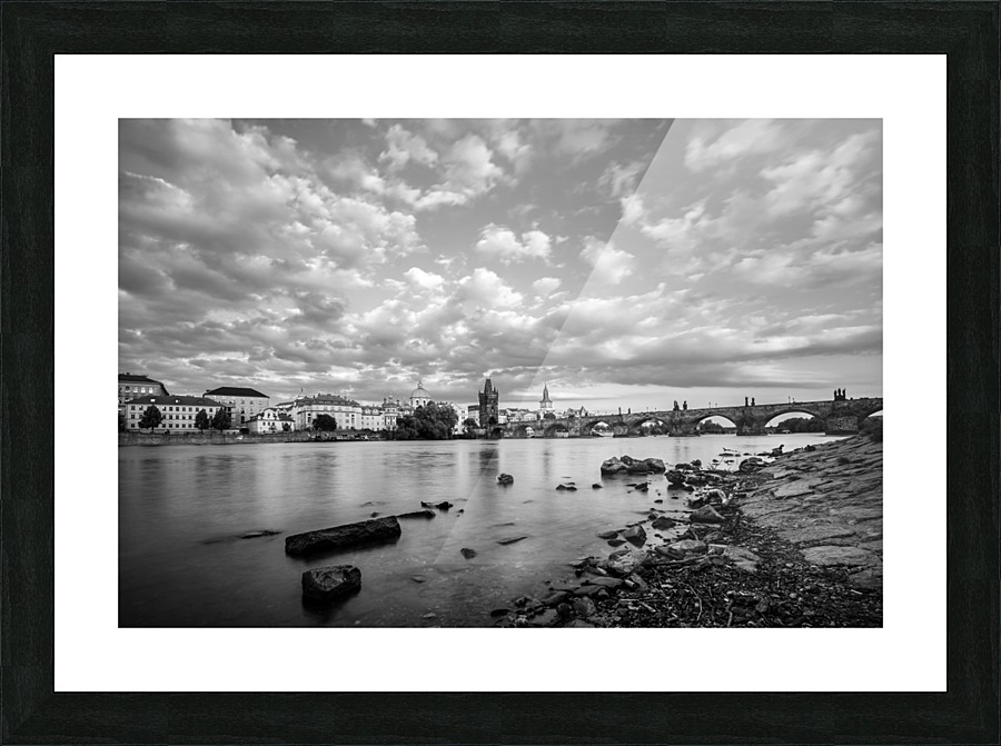 Low Tide Picture Frame print