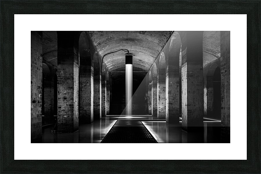 Below the Surface Picture Frame print