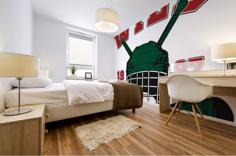 Minnesota Wild 7 Mural print