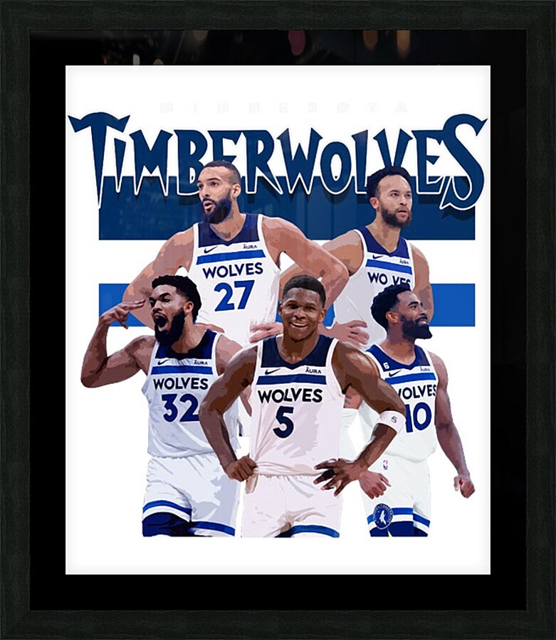 Minnesota Timberwolves 13 Picture Frame print