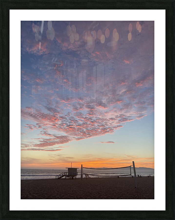 Playa del Rey Picture Frame print