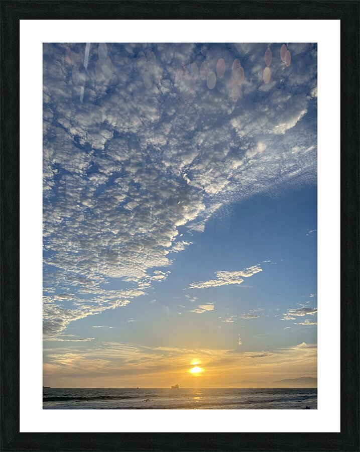 Playa del Rey Picture Frame print