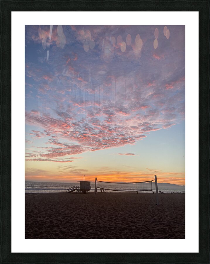 Playa del Rey Picture Frame print