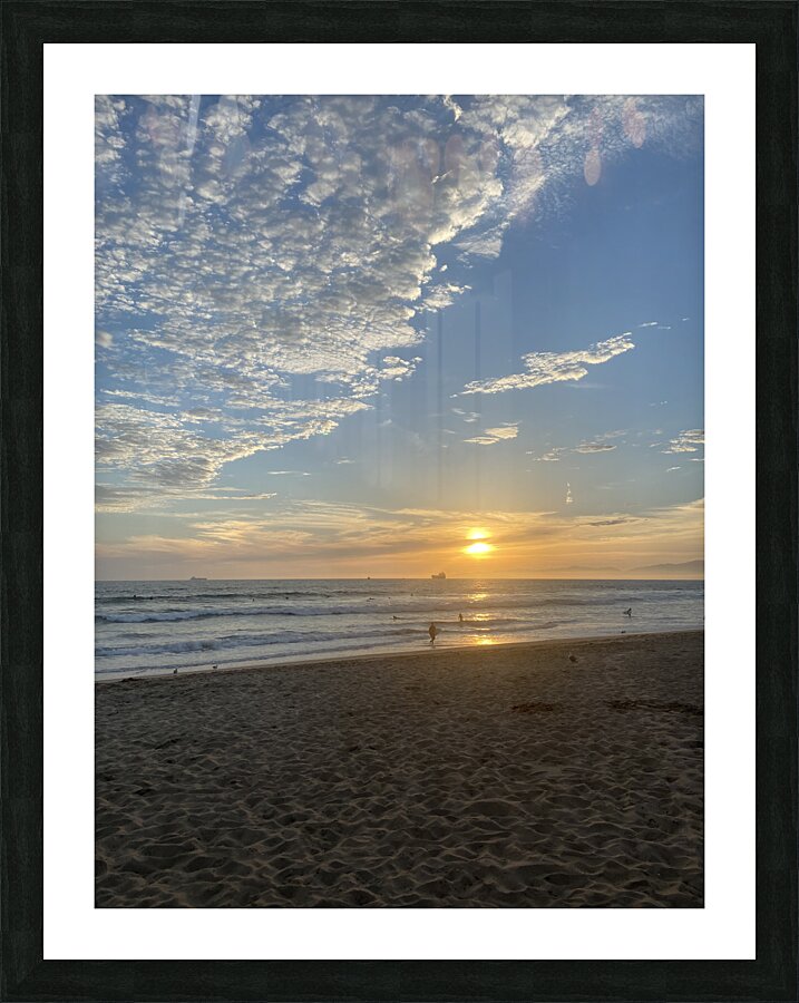 Playa del Rey Picture Frame print