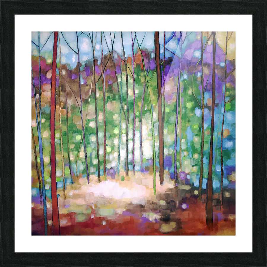 Prism Canopy Picture Frame print