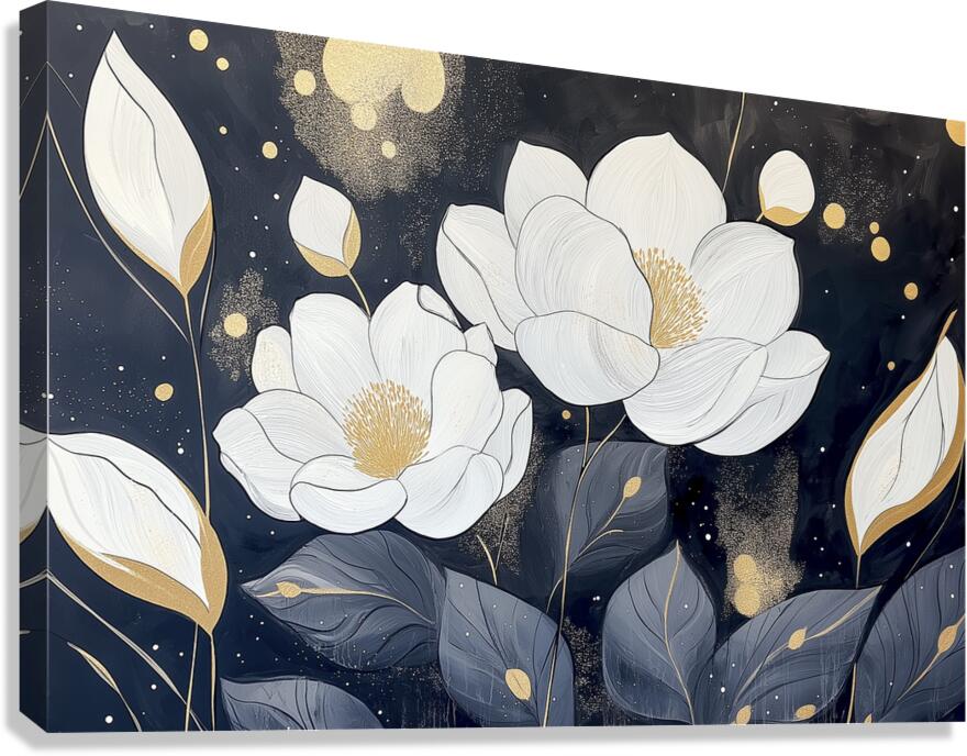 FLORAL 34 Canvas Print