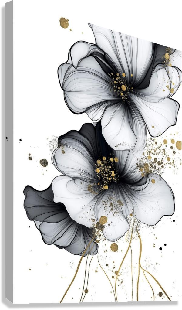 FLORAL 74 Canvas Print
