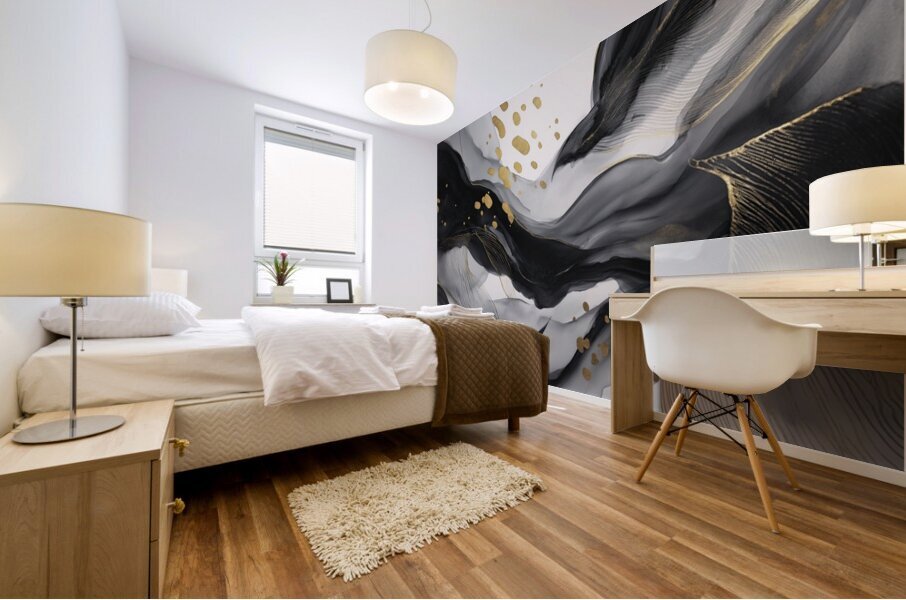 ORGANIC FLOW 2 Mural print