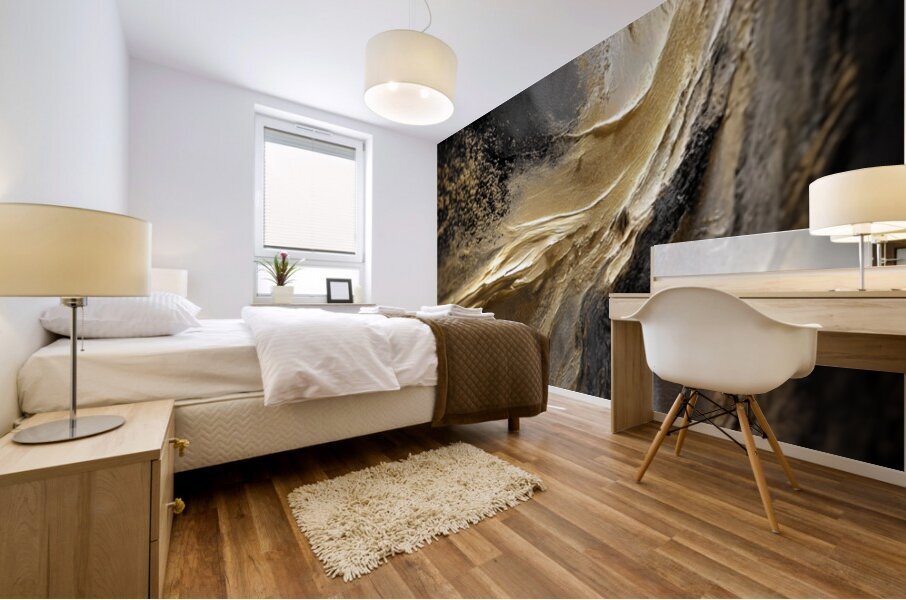 ORGANIC FLOW 6 Mural print
