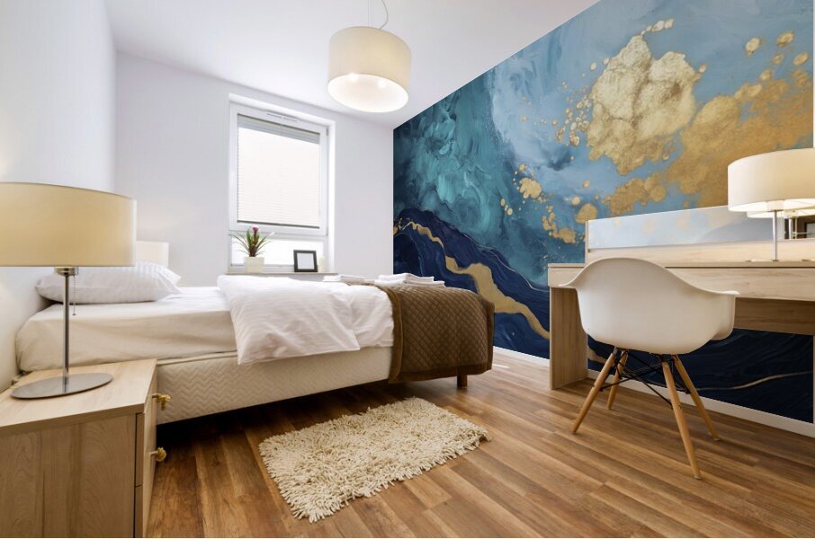 ORGANIC FLOW 10 Mural print