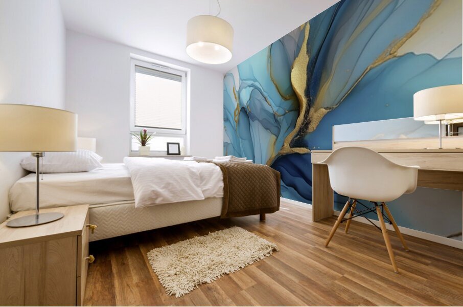 ORGANIC FLOW 21 Mural print