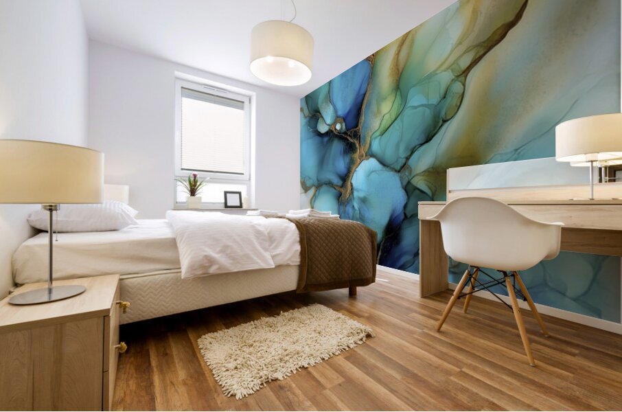 ORGANIC FLOW 36 Mural print